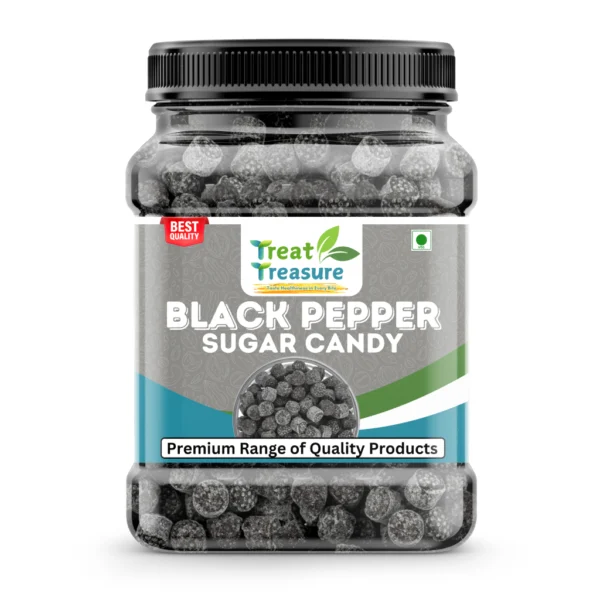 Black Pepper Sugar Candy – Spicy Indian Candy & Mouth Freshener | Treat Treasure