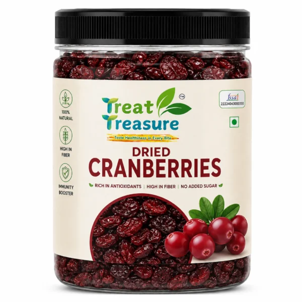 Dried Cranberries Online India | Healthy Antioxidant-Rich Cranberries | Treat Treasure