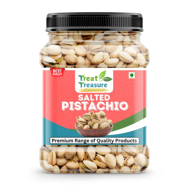 Salted Pistachios (Pista) – Premium Roasted & Salted Dry Fruit | Buy Online – Treat Treasure