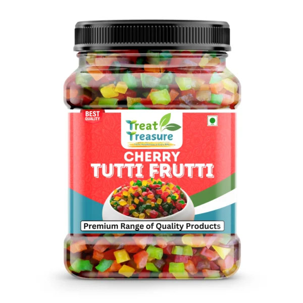 Buy Cherry Tutti Frutti Online – Premium Mixed Candied Fruit for Cakes & Baking | Treat Treasure