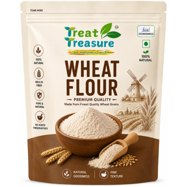 Wheat Flour – Premium Quality Wheat Atta | 100% Natural & Rich in Fiber | No Added Preservatives